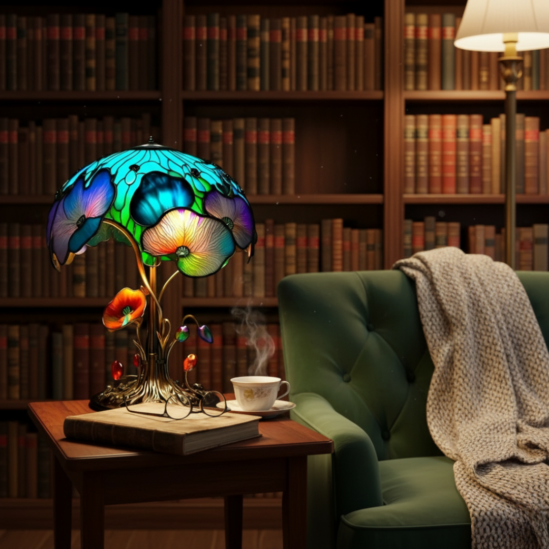 Lampada Fungo Floreale Bohème Chic – Aurea Montiel