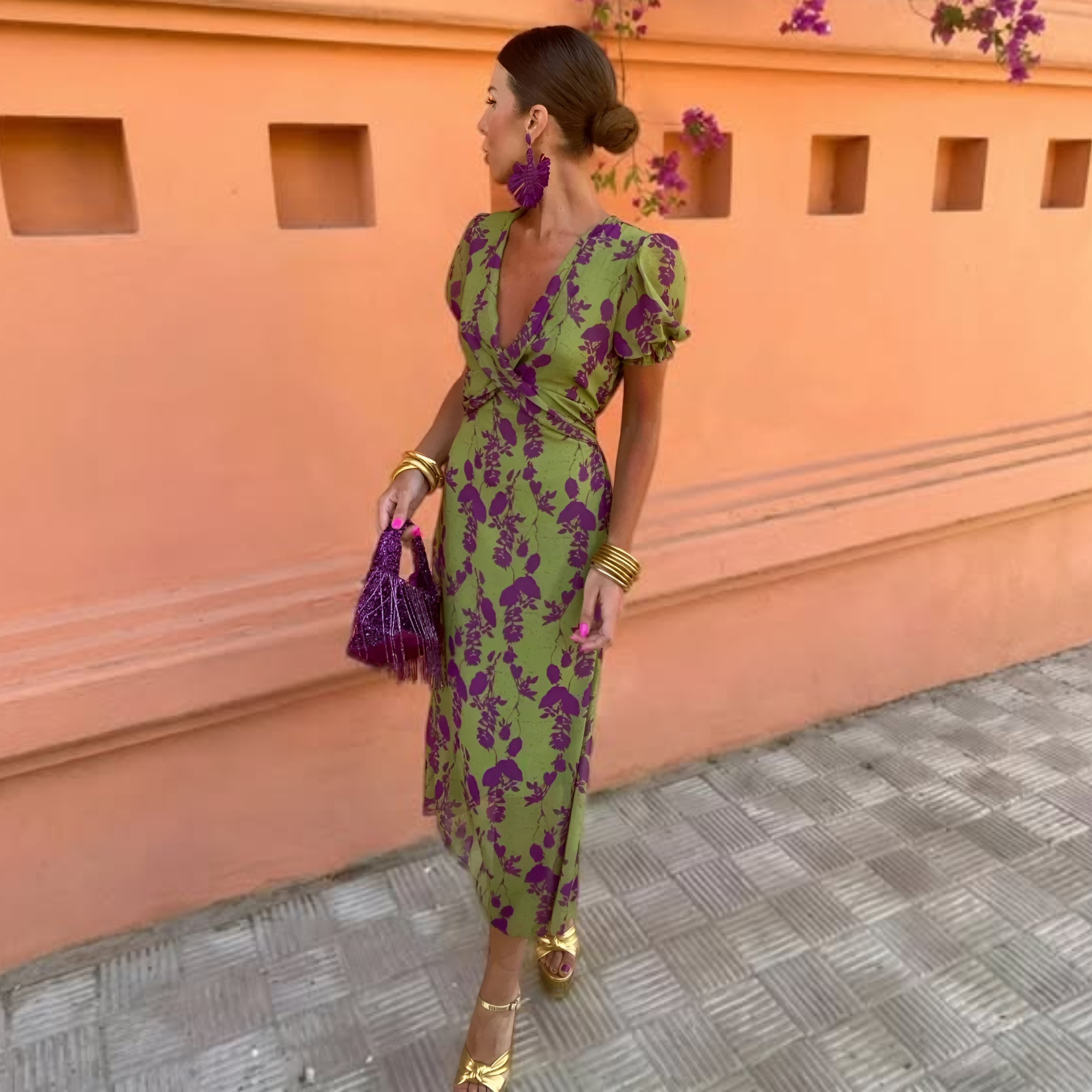 SOFÍA | VESTIDO MAXI FLORAL