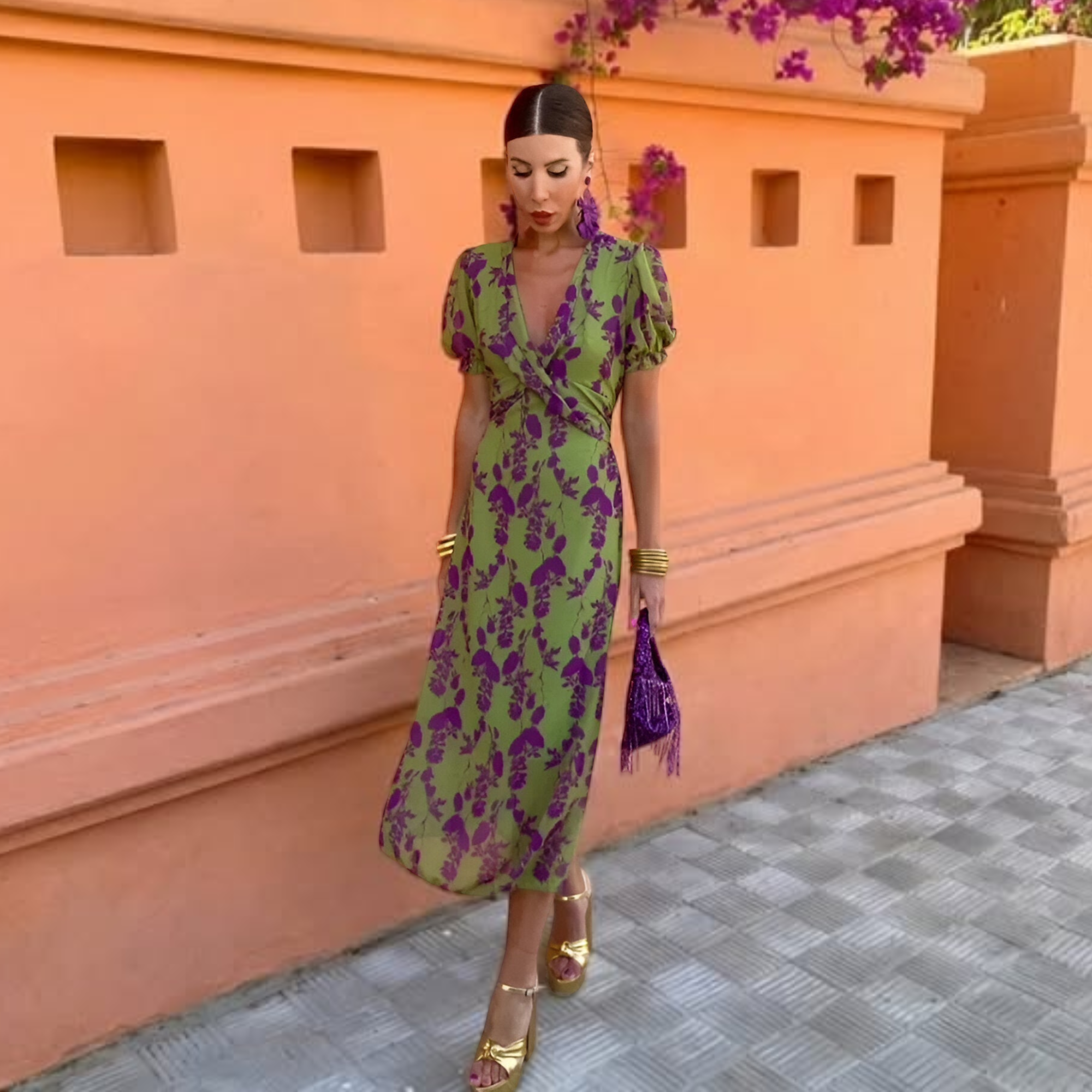 SOFÍA | VESTIDO MAXI FLORAL