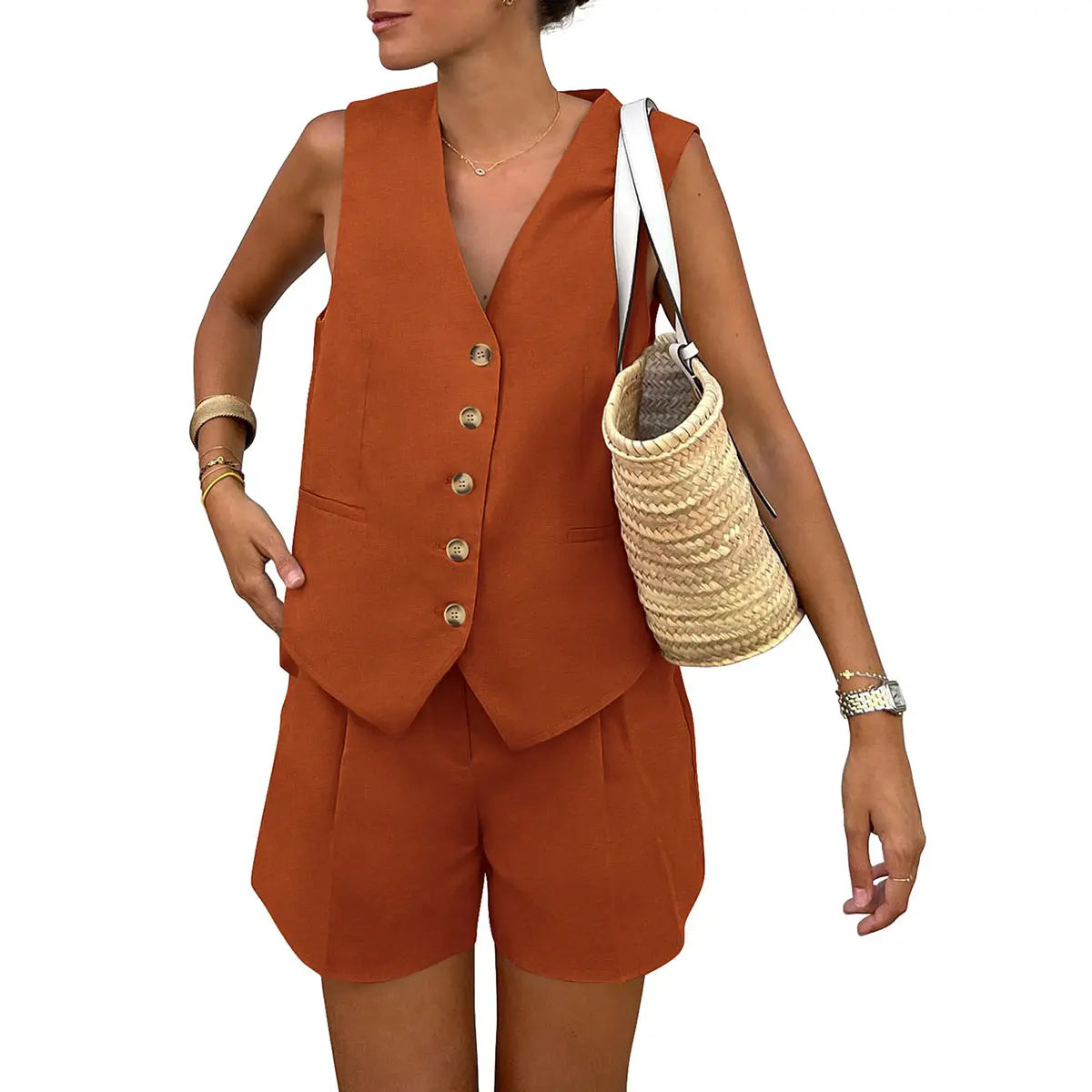 Completo estivo da donna a due pezzi
