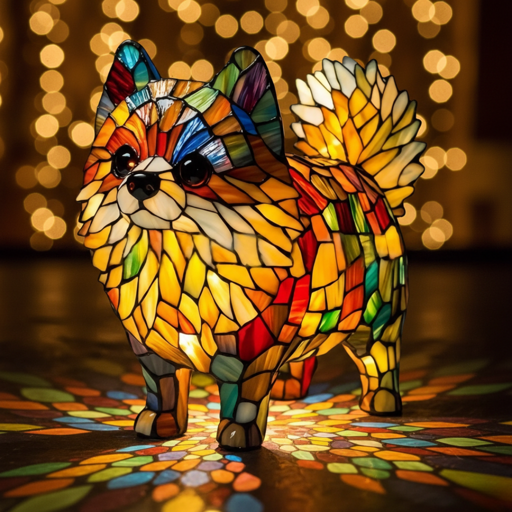 Lampada Volpino di Pomerania Vivace – Aurea Montiel