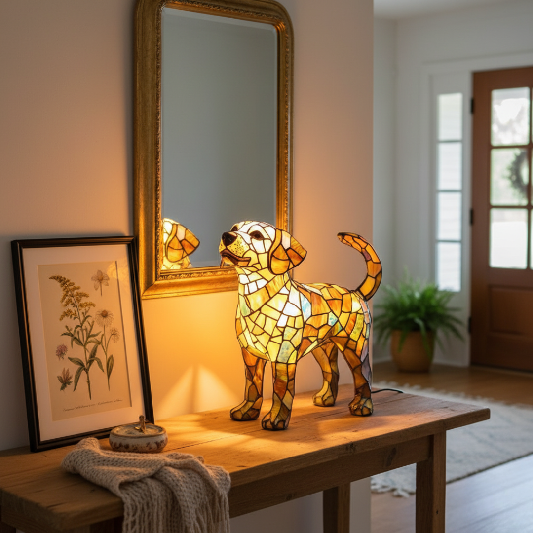 Lampada Labrador Trasparente – Aurea Montiel