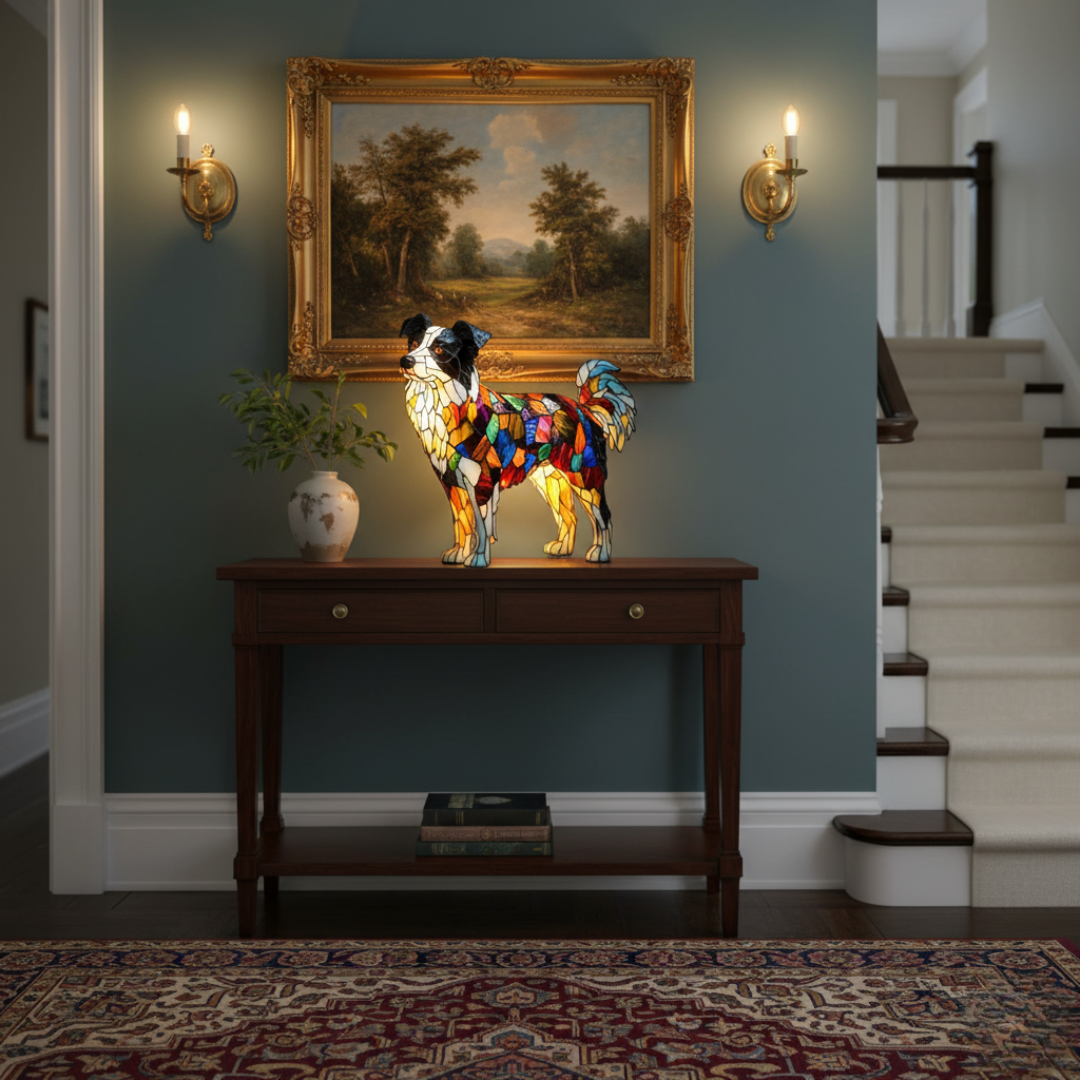Lampada Border Collie – Aurea Montiel