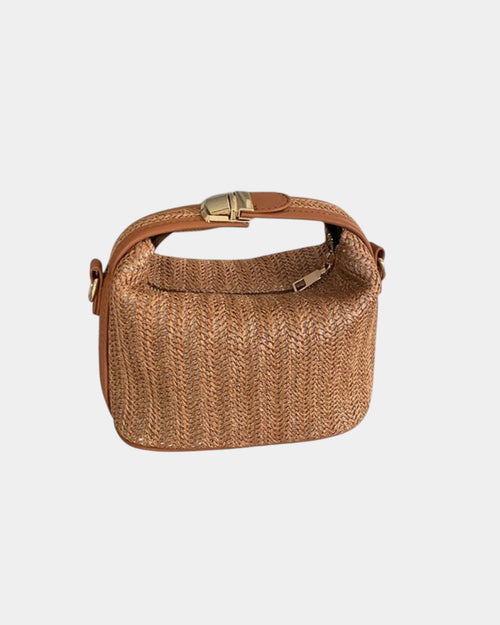 Anicetta — Borsa intrecciata compatta Aurea Montiel