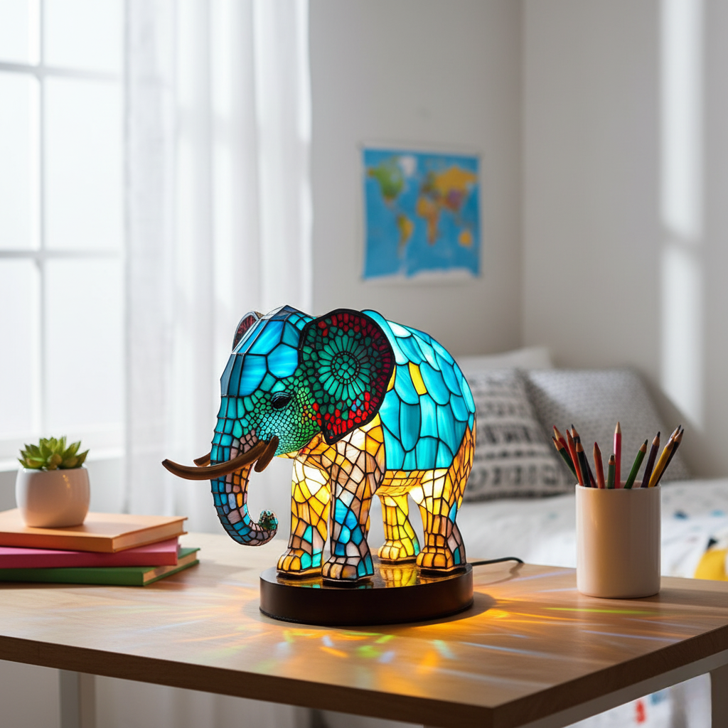 Lampada Elefante Incantatore Noa – Aurea Montiel