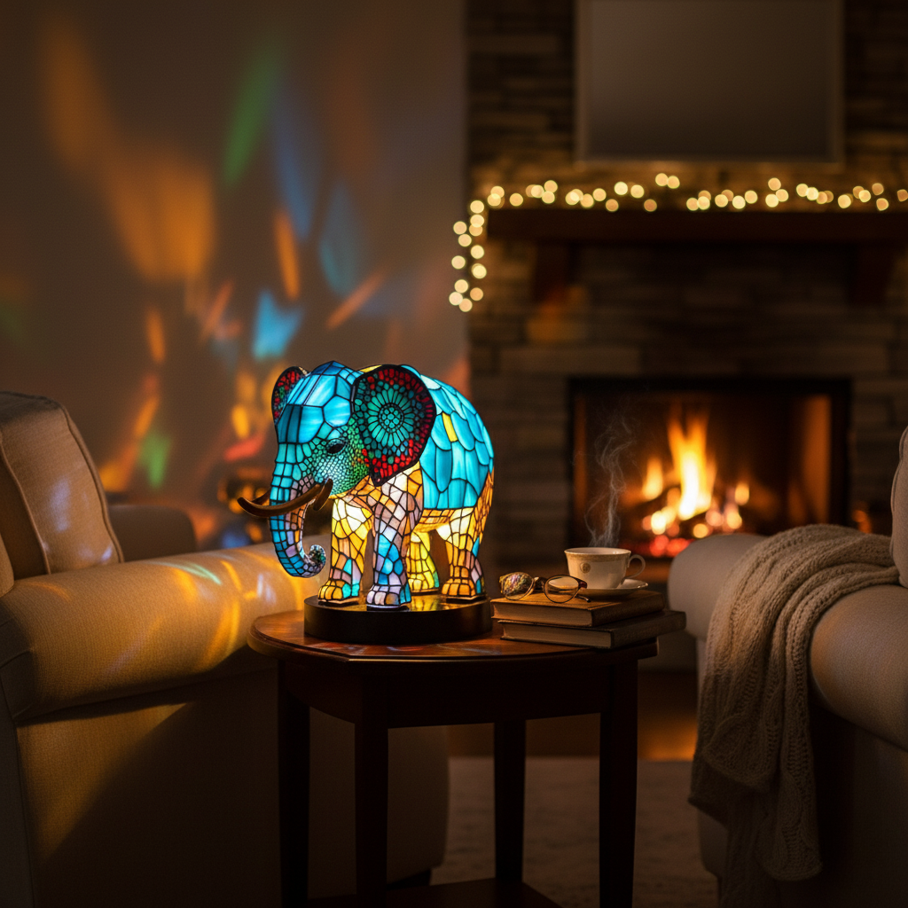 Lampada Elefante Incantatore Noa – Aurea Montiel
