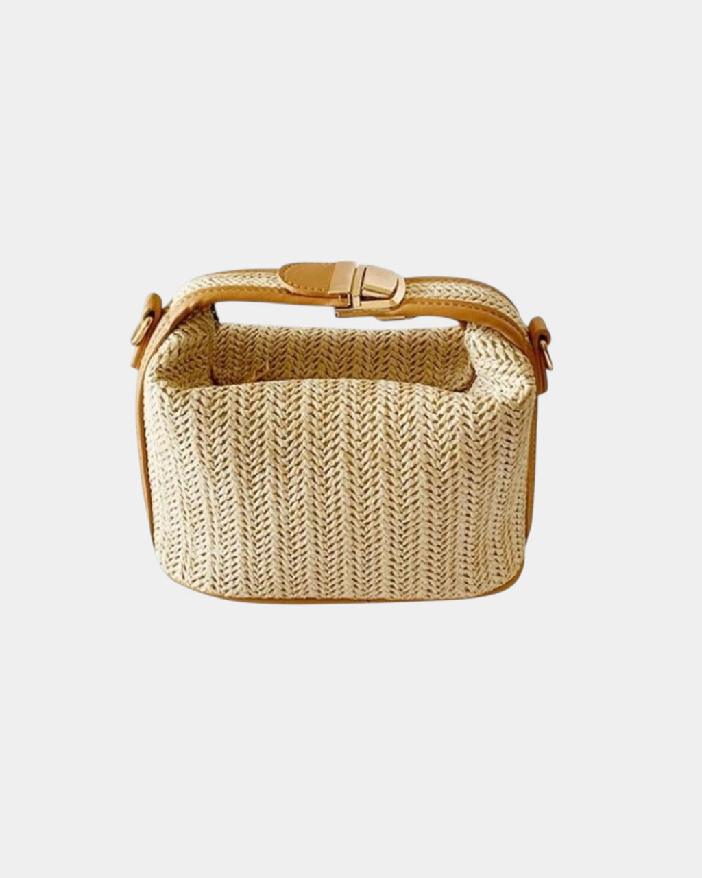 Anicetta — Borsa intrecciata compatta Aurea Montiel