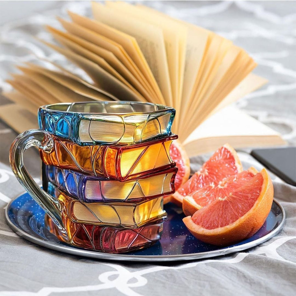 Tazza 3D Unica e Artigianale per Appassionati di Lettura – Aurea Montiel