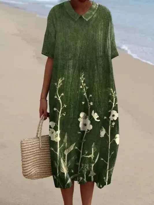 SANTANA | Abito stampato brezza d'estate