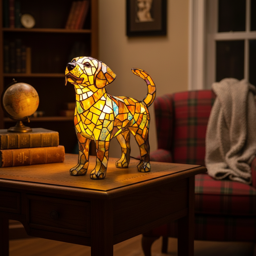 Lampada Labrador Trasparente – Aurea Montiel
