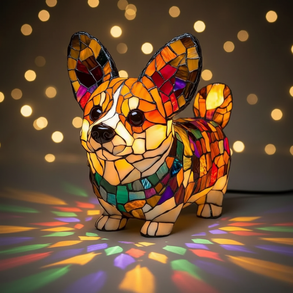 Lampada Corgi Radioso – Aurea Montiel