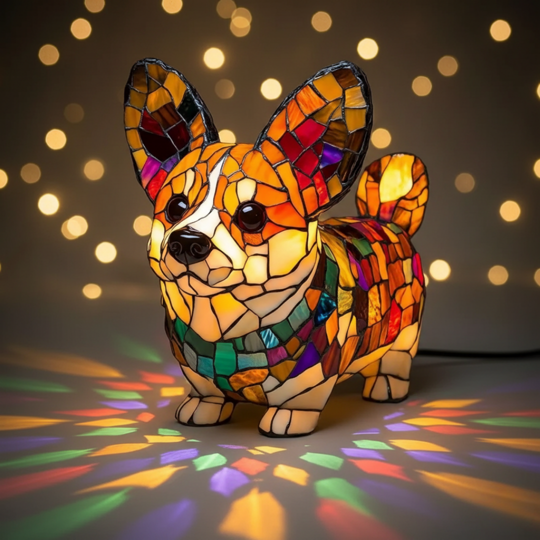 Lampada Corgi Radioso – Aurea Montiel