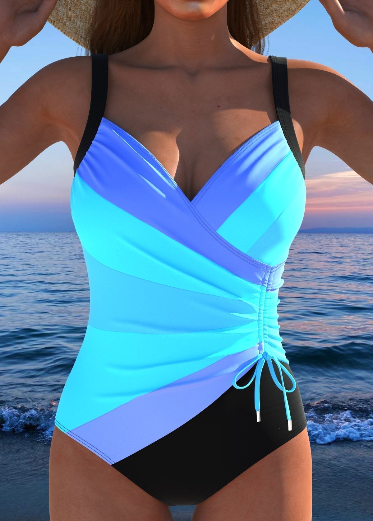 Costume da bagno di lusso - Stampa colorata