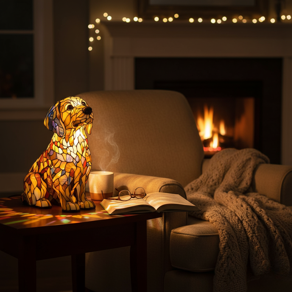 Lampada Golden Retriever Radioso – Buddy – Aurea Montiel