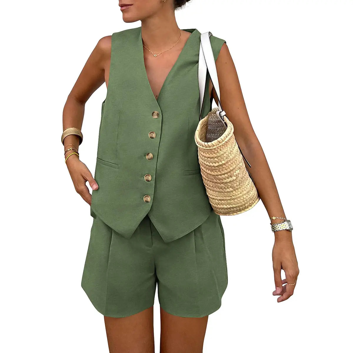 Completo estivo da donna a due pezzi
