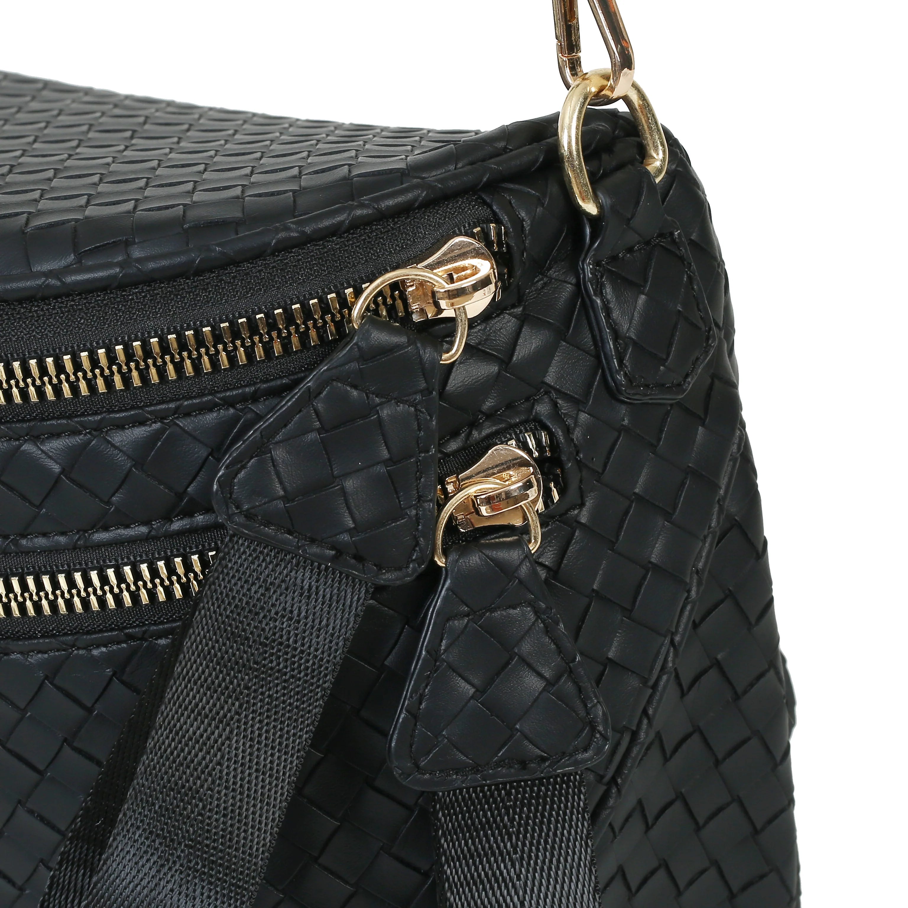 GoFree - Marsupio in Pelle Intrecciata