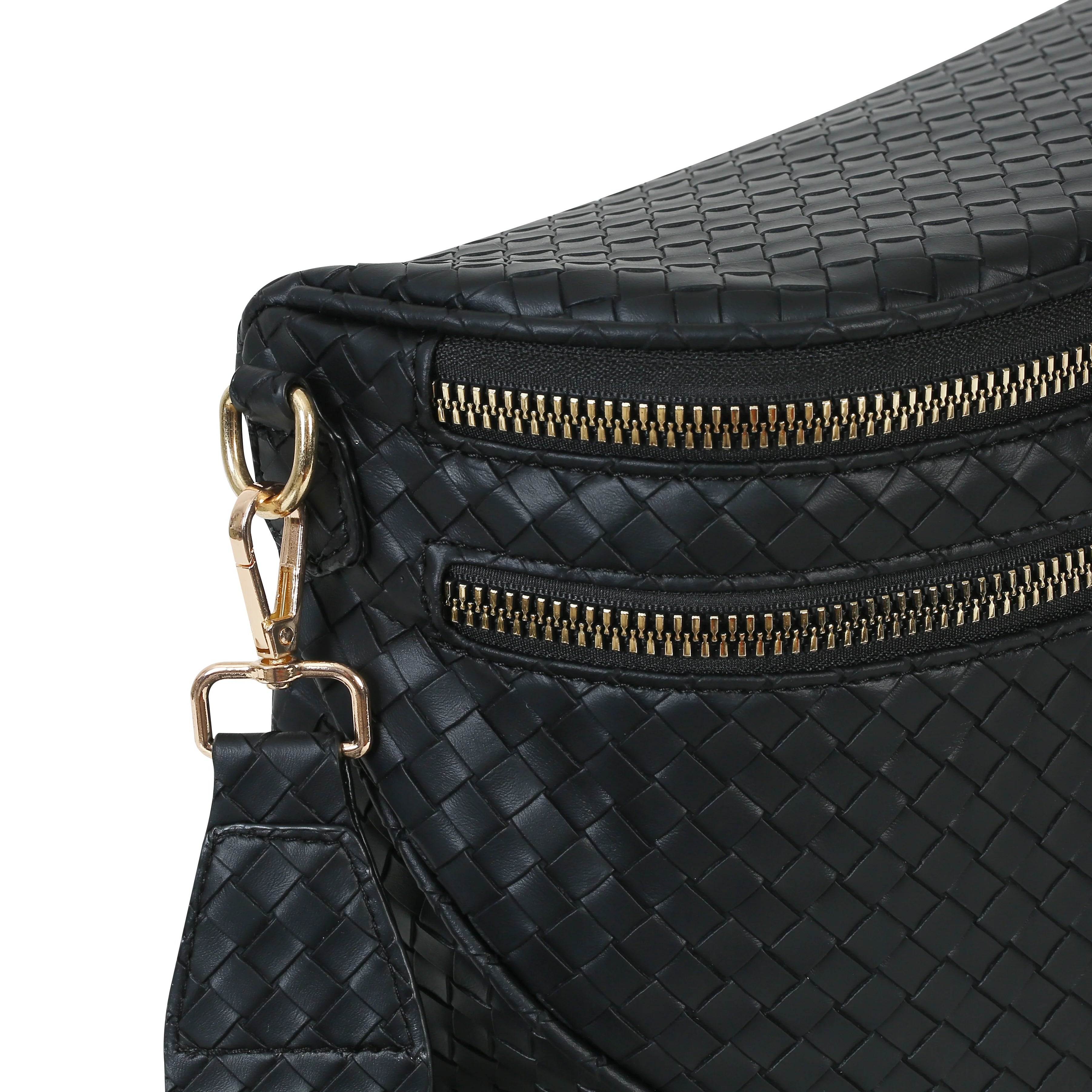 GoFree - Marsupio in Pelle Intrecciata
