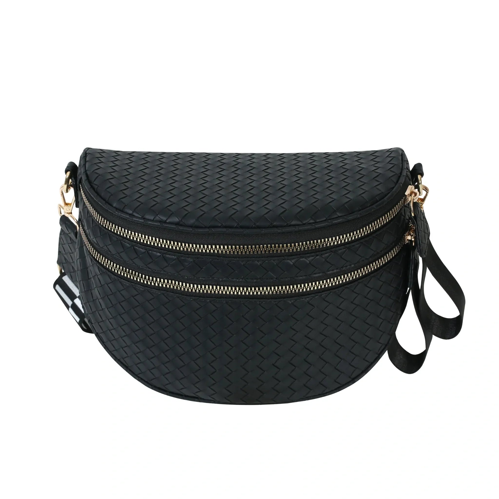 GoFree - Marsupio in Pelle Intrecciata