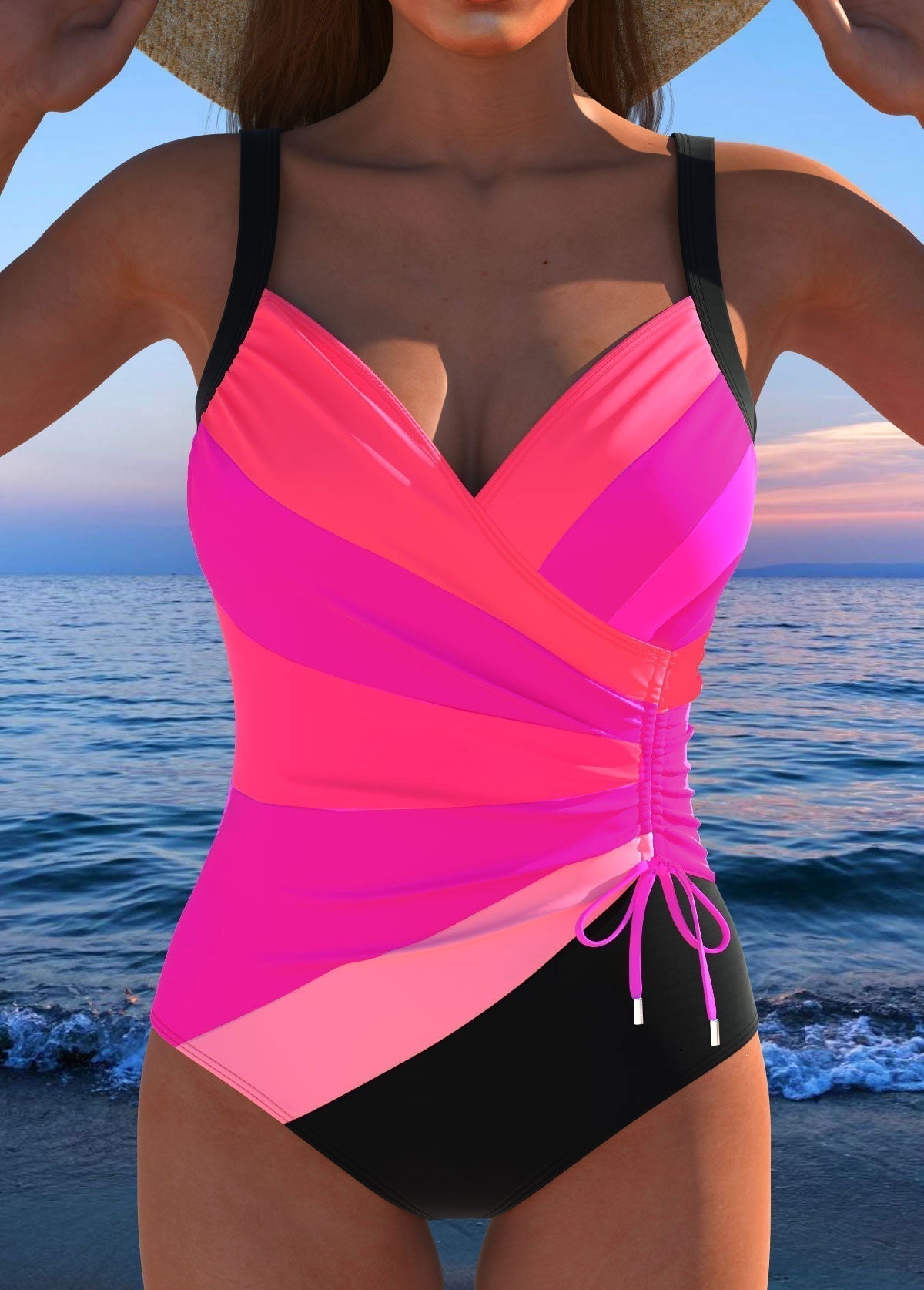 Costume da bagno di lusso - Stampa colorata