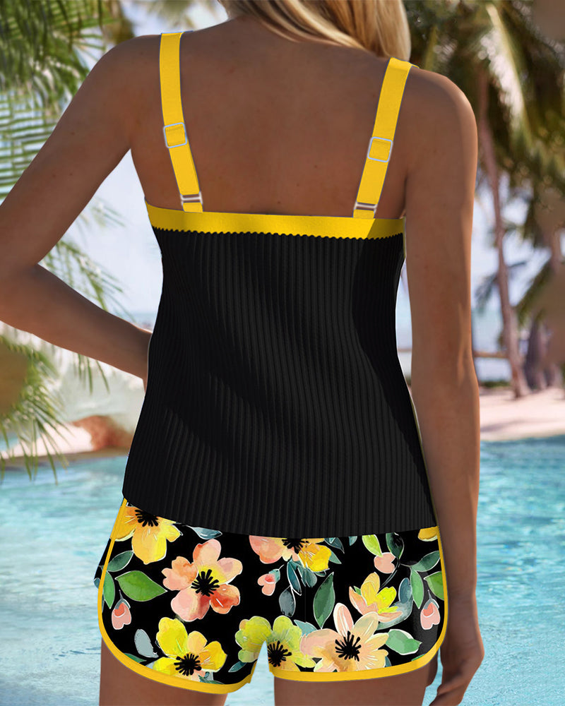 Miriam | Coordinato tankini elegante a due pezzi