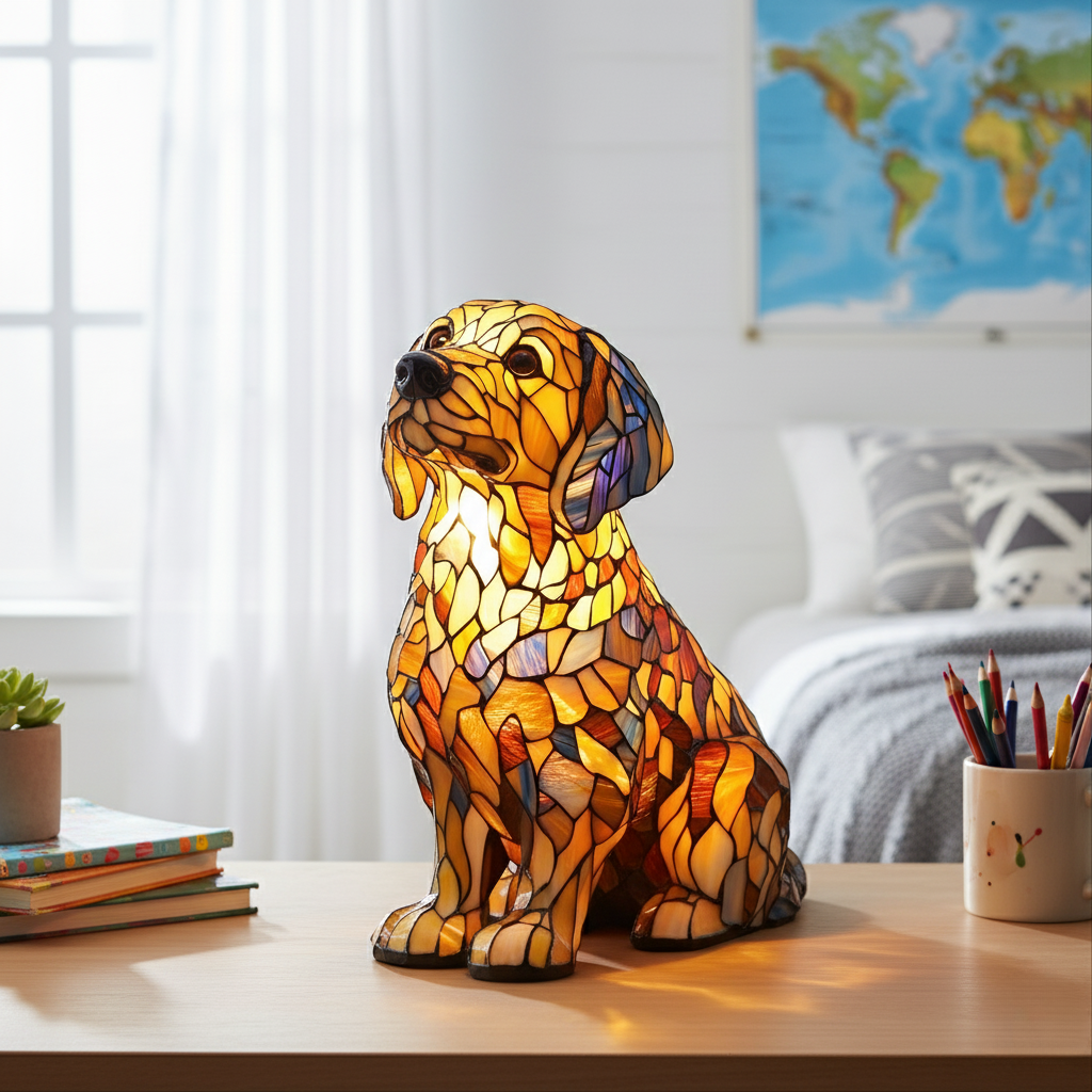Lampada Golden Retriever Radioso – Buddy – Aurea Montiel