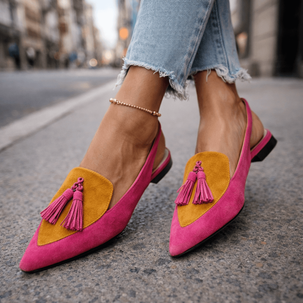 Lorena Sandali con Cinturini e Nappe