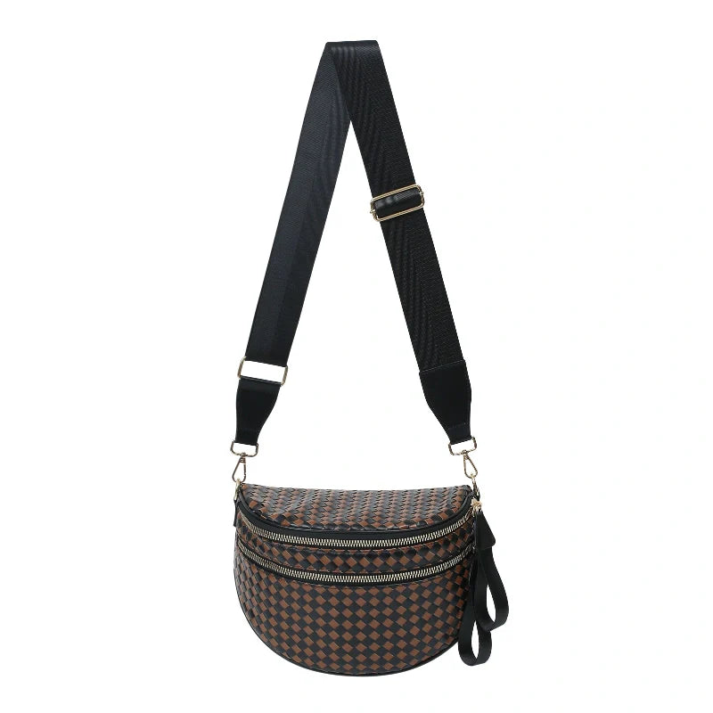 GoFree - Marsupio in Pelle Intrecciata