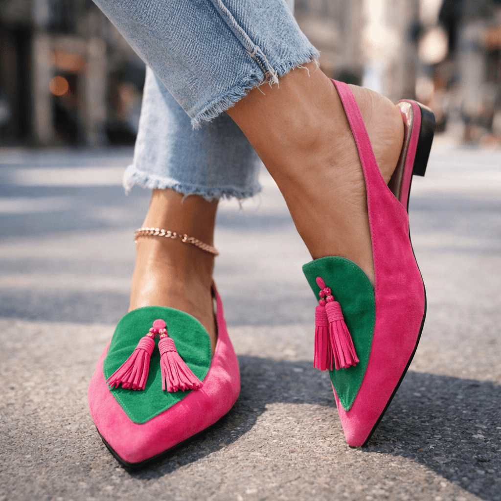 Lorena Sandali con Cinturini e Nappe