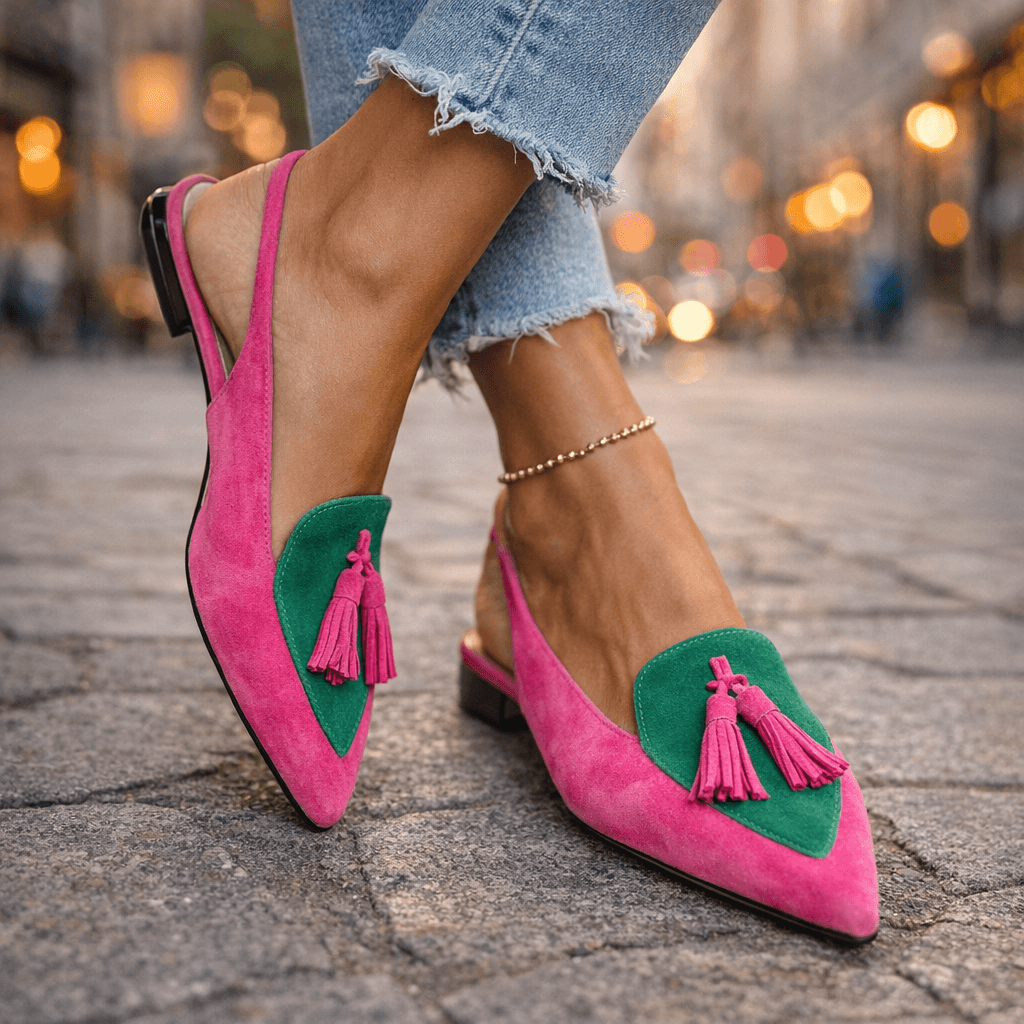 Lorena Sandali con Cinturini e Nappe
