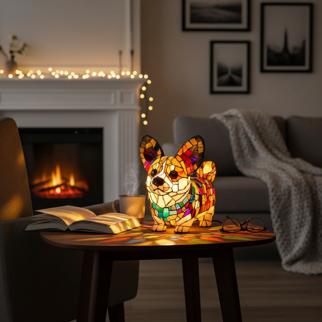 Lampada Corgi Radioso – Aurea Montiel