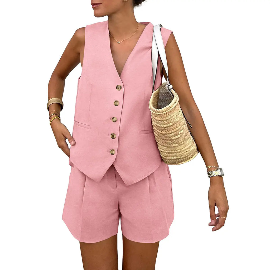 Completo estivo da donna a due pezzi