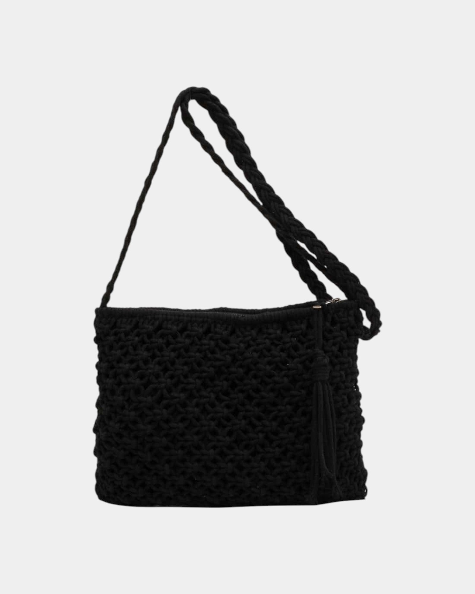 Patrizia — Borsa a tracolla intrecciata Aurea Montiel