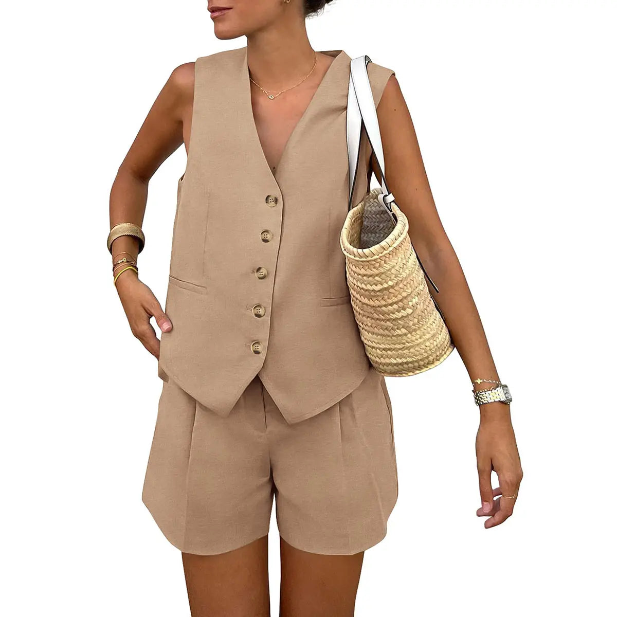 Completo estivo da donna a due pezzi