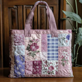 Borsa imbottita realizzata a mano con un mix di fiori