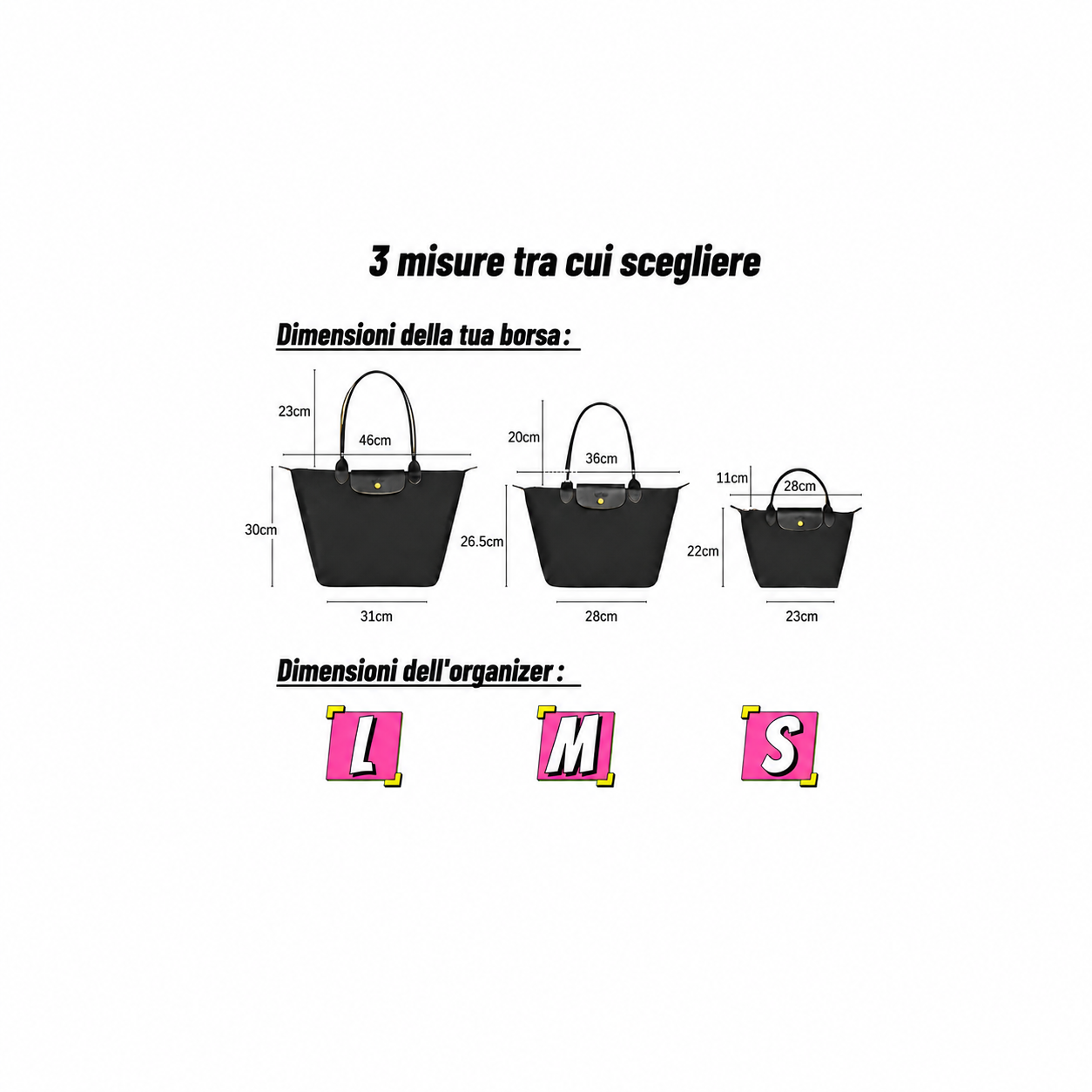 Mattone | Borsa Grande in Nylon Pieghevole