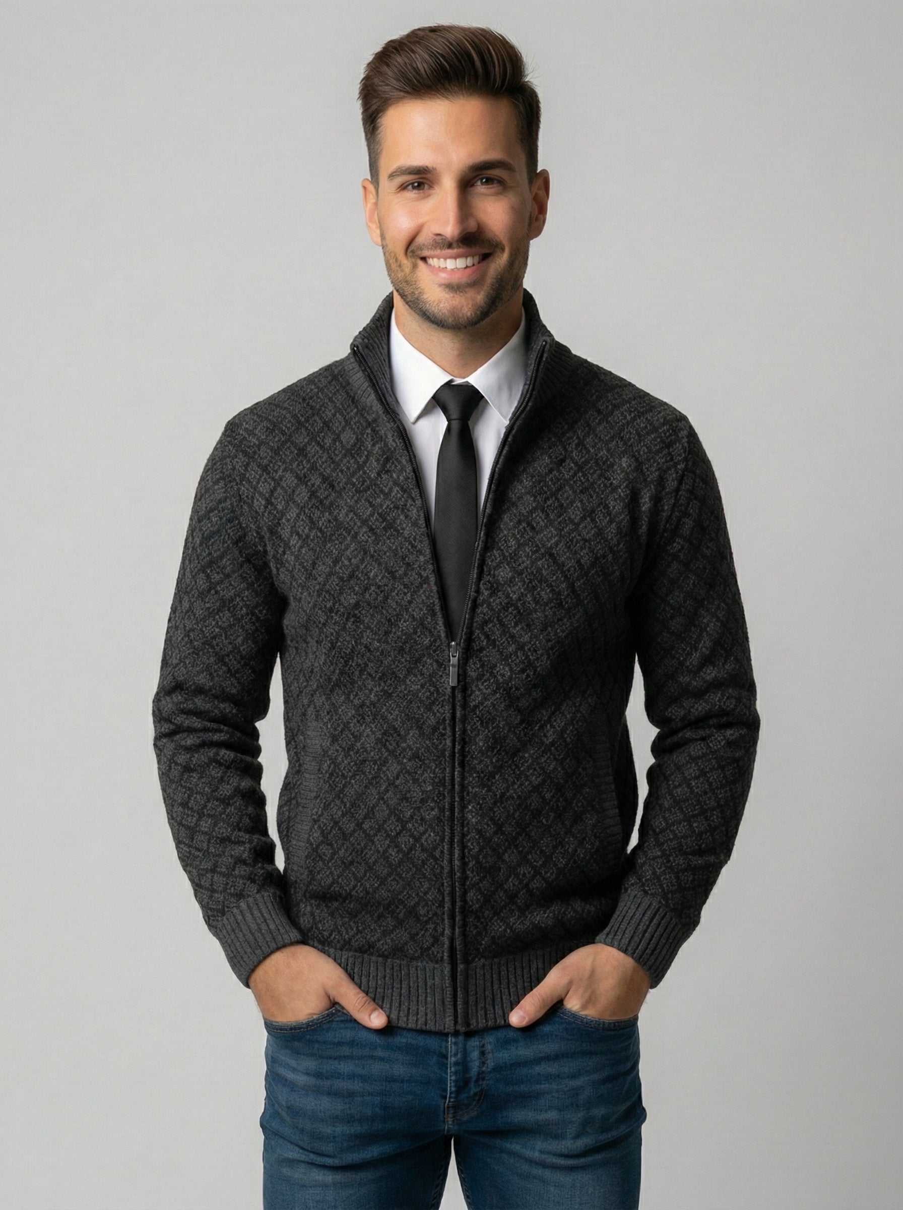 OLIVER | CÁRDIGAN CON CREMALLERA