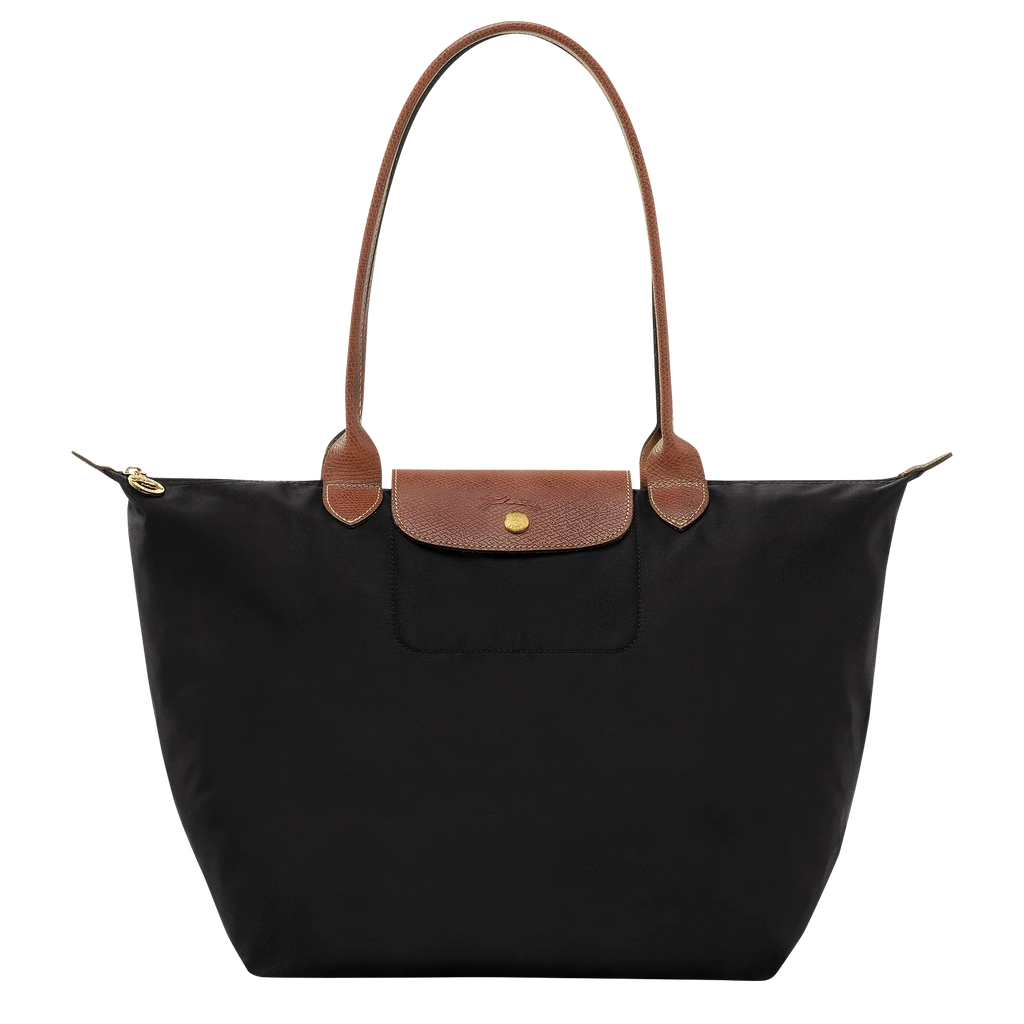 Nero | Borsa Grande in Nylon Pieghevole