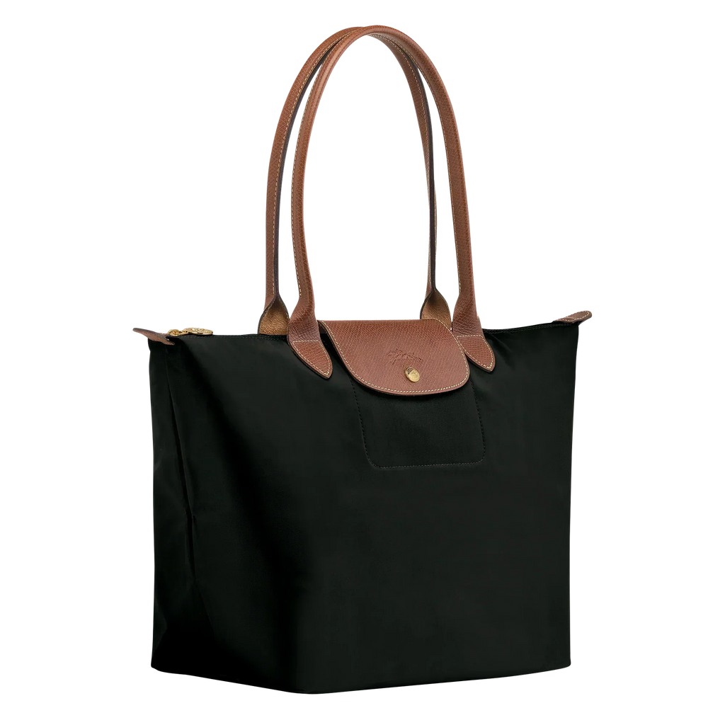 Nero | Borsa Grande in Nylon Pieghevole