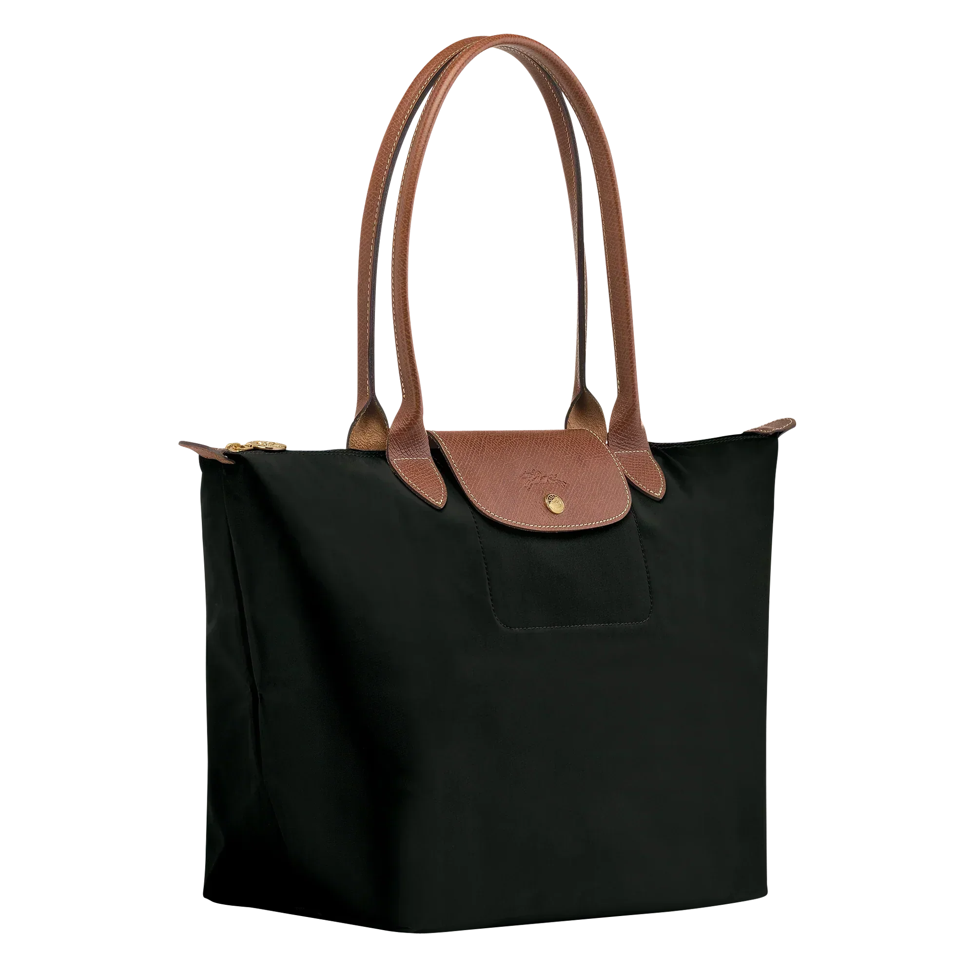 Nero | Borsa Grande in Nylon Pieghevole