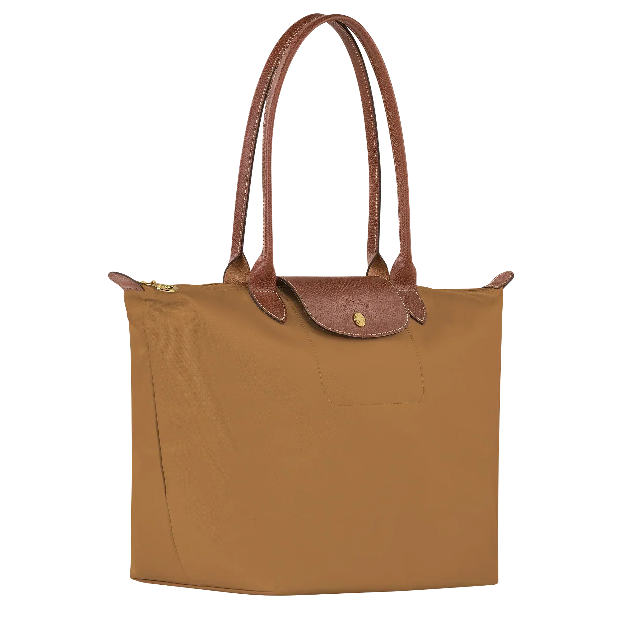Cuoio | Borsa Grande in Nylon Pieghevole