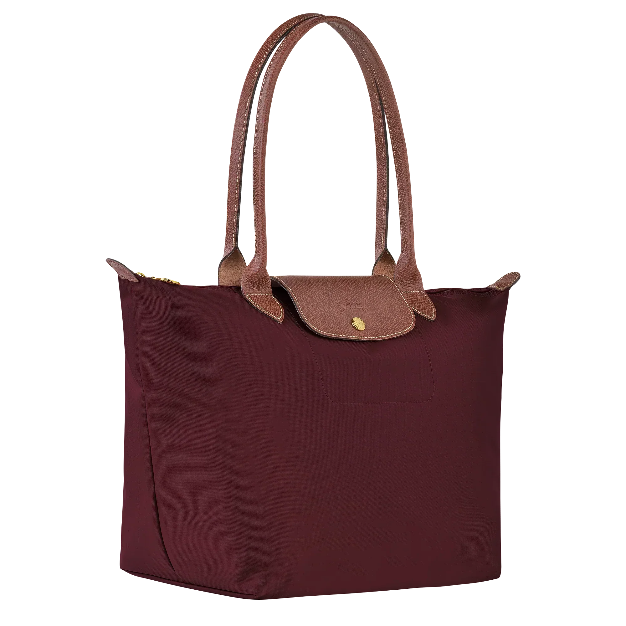 Bordeaux | Borsa Grande in Nylon Pieghevole