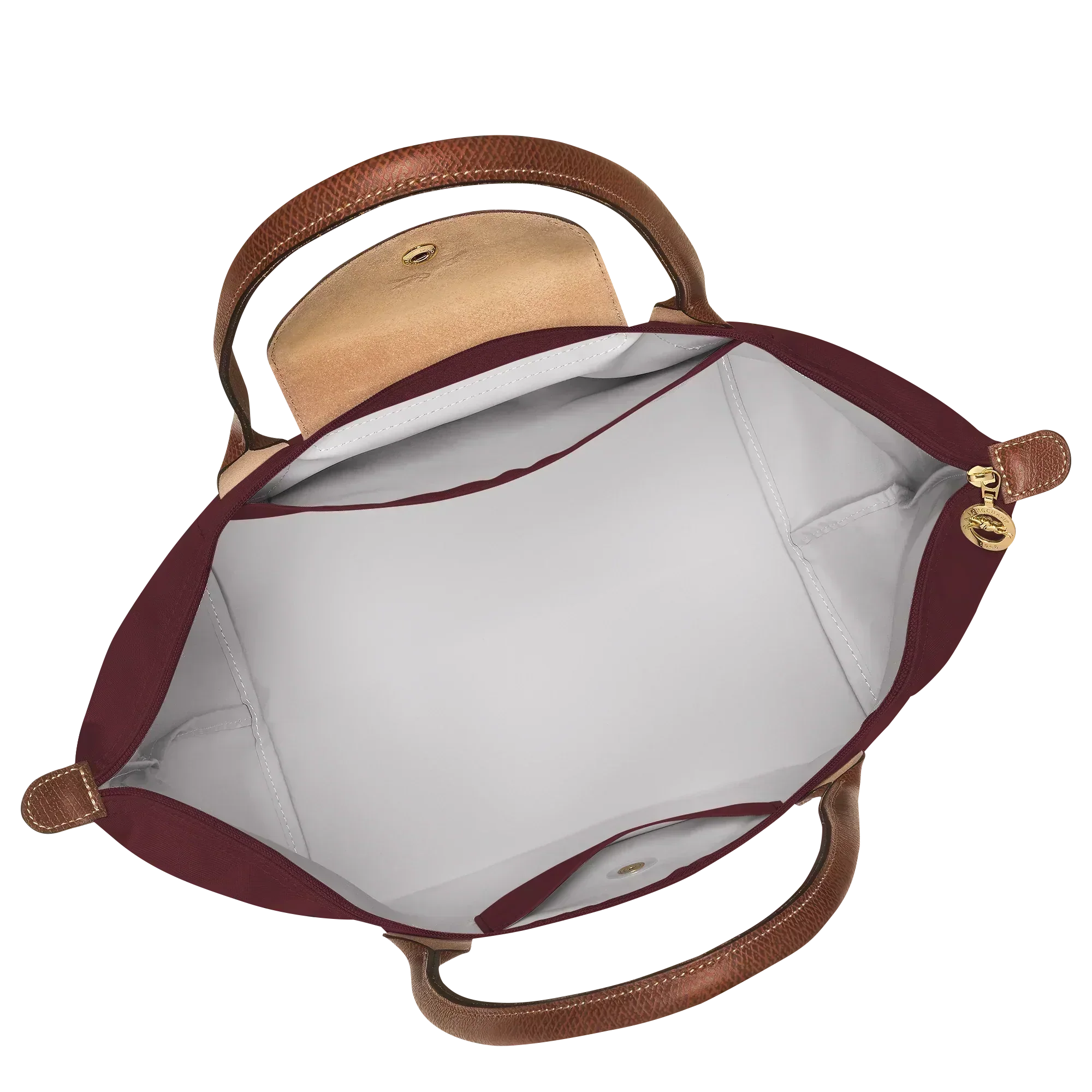 Bordeaux | Borsa Grande in Nylon Pieghevole