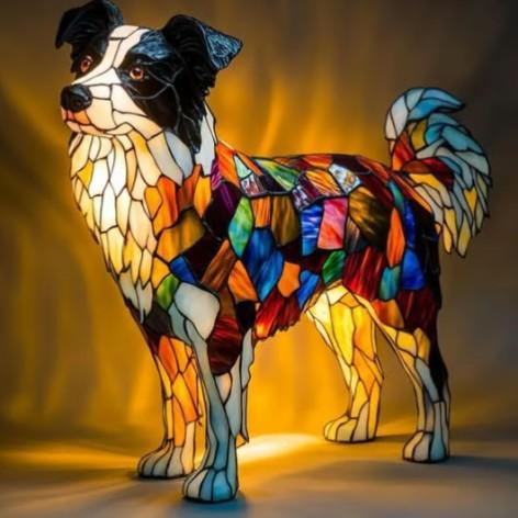 Lampada Border Collie – Aurea Montiel