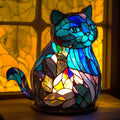 Lampada Gatto Arancione Incantato – Aurea Montiel