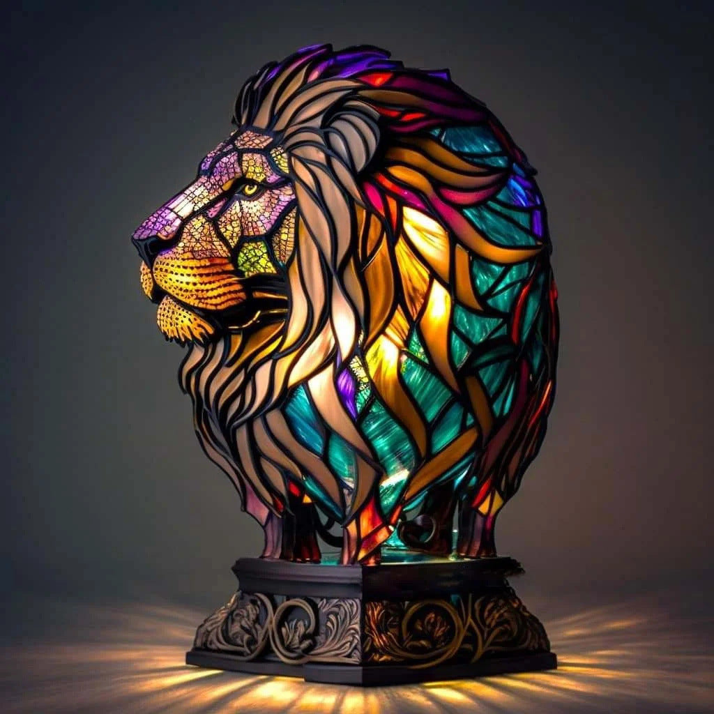 Lampada Leone Incantato – Aurea Montiel