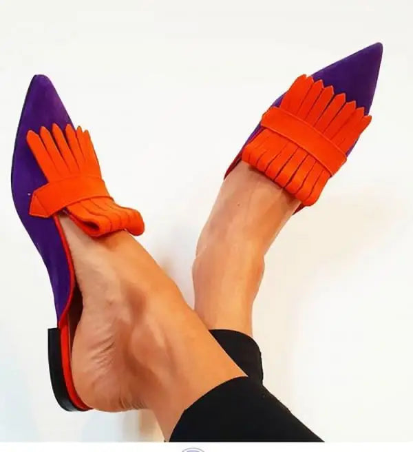 DÉCOLLETÉ CON TACCO APERTO SUL RETRO