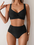 Maria | Coordinato bikini estivo a vita alta