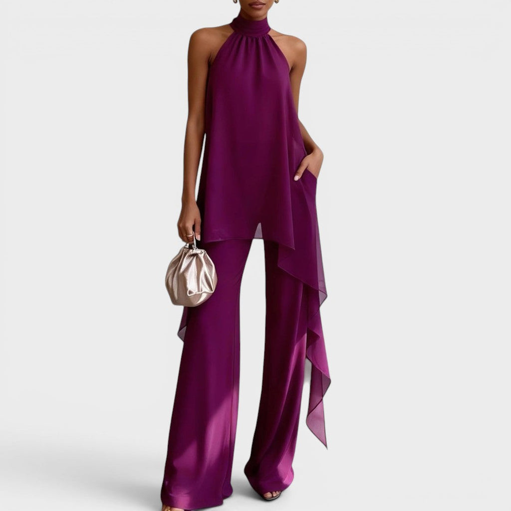 CLARA – Completo Elegante Collo Halter