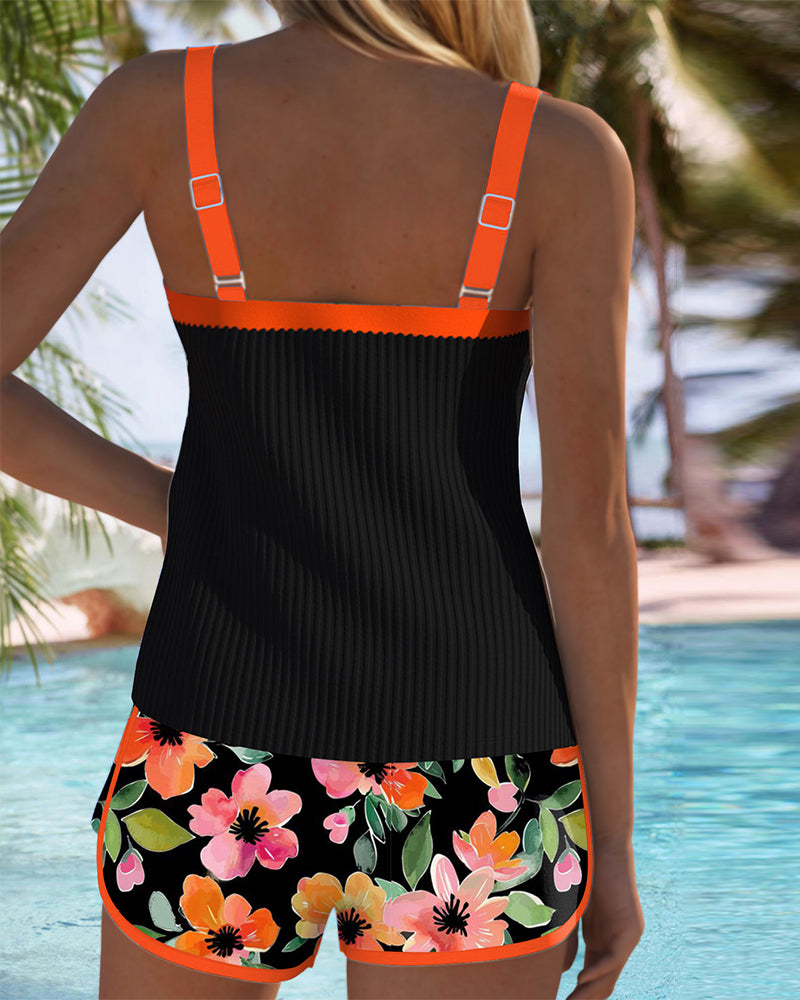 Miriam | Coordinato tankini elegante a due pezzi