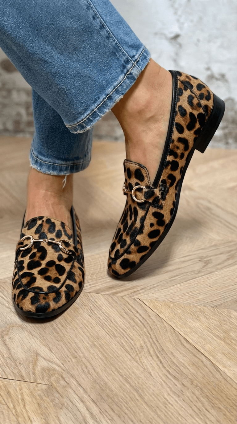 ADRIANA | MOCASINES DE LEOPARDO - Aurea Montiel